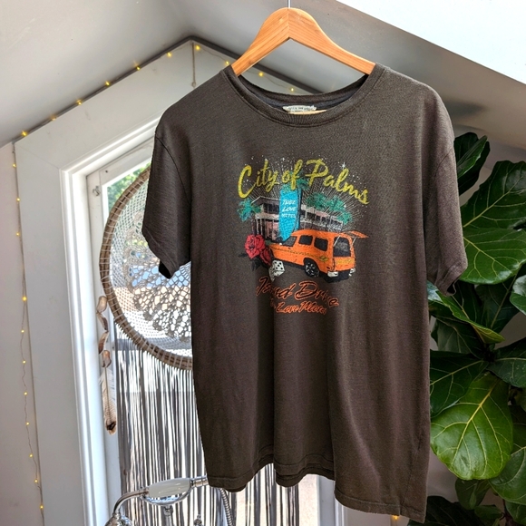 Spell City of Palms tee size M - Picture 2 of 5